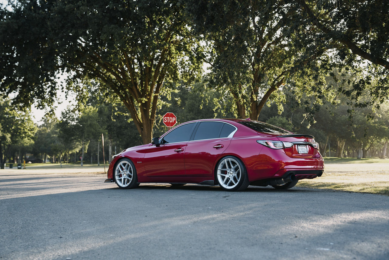 2023 Infiniti Q50 - TSW SLIPSTREAM - Silver | TSW Alloy Wheels